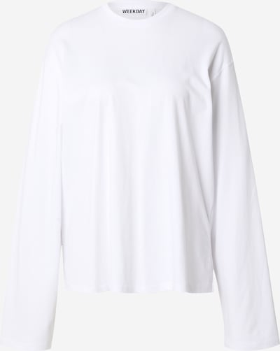 WEEKDAY Paita 'Danya' värissä valkoinen, Tuotenäkymä