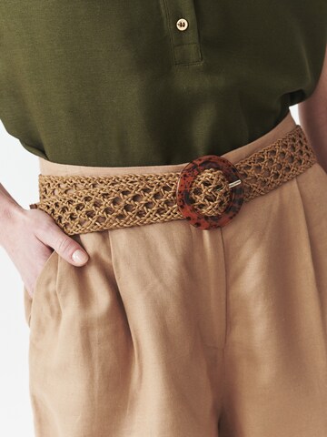TATUUM Gürtel 'Structi' in Beige: Vorderseite