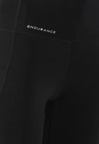 ENDURANCE Regular Sporthose 'Tather' in Schwarz