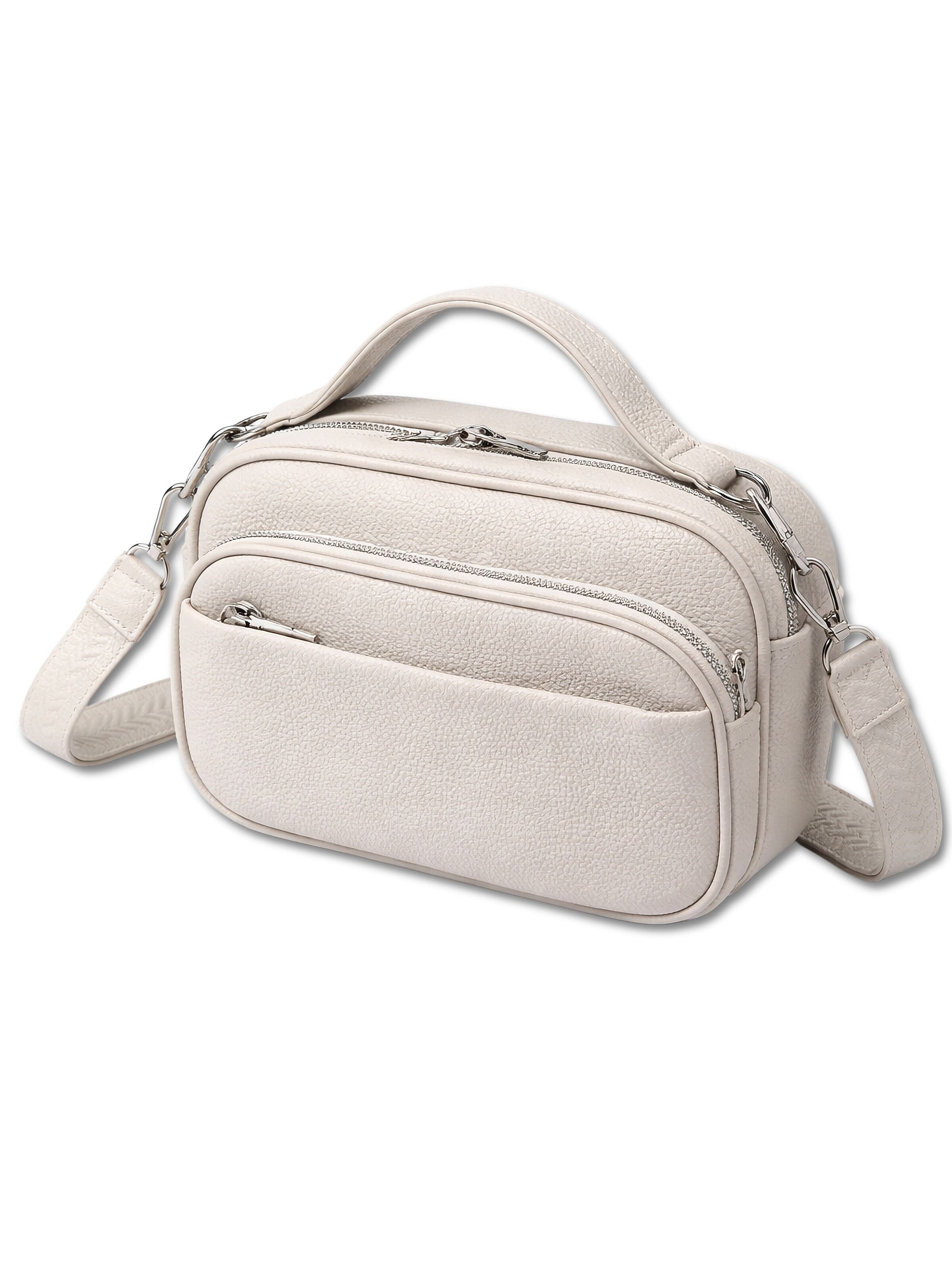 Toni&Friends Umhängetasche in Beige: Vorderseite