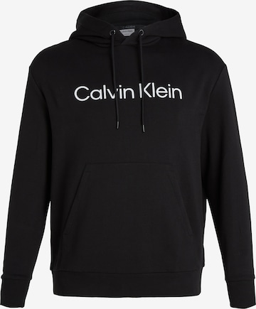 Calvin Klein Big & Tall Sweatshirt in Black: front