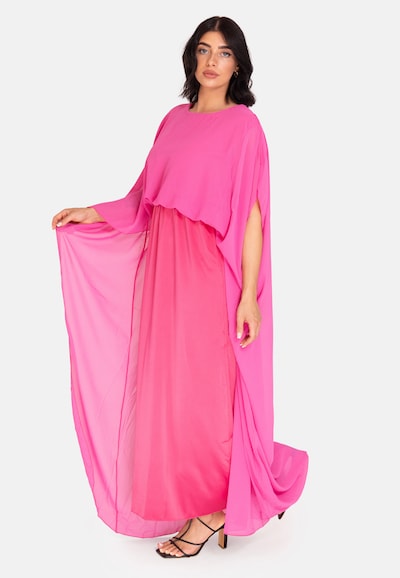 Elara Robe 'Abaya' en 34-42 en fuchsia, Vue avec produit