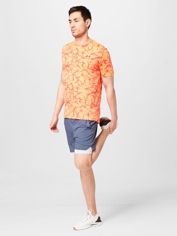 UNDER ARMOUR Functioneel shirt 'Rush Energy' in Oranje