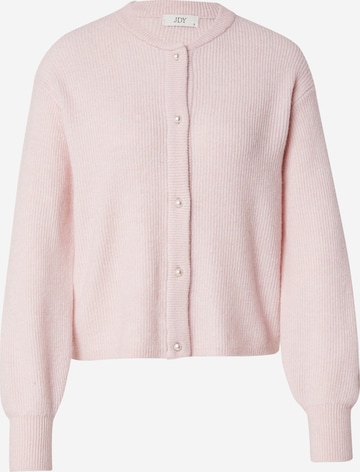JDY Knit cardigan 'JDYLumi' in Pink: front
