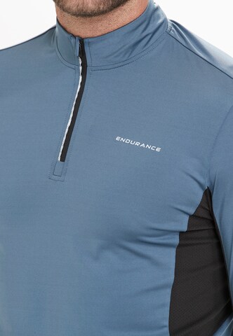 ENDURANCE - Camiseta funcional 'Lanbark' en azul