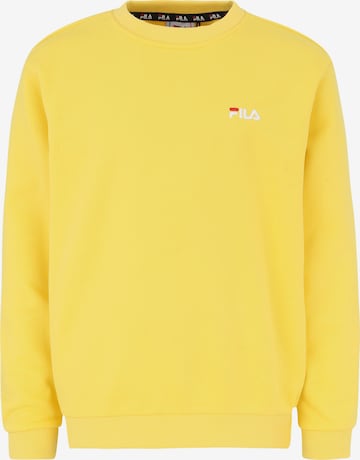 FILA Sweatshirt 'Skara' in Yellow: front