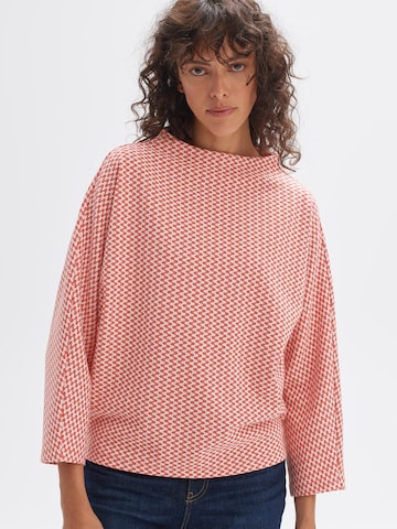 OPUS Sweatshirt 'Gillu' in Rood: voorkant