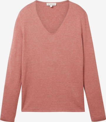 Pull-over TOM TAILOR en rose : devant