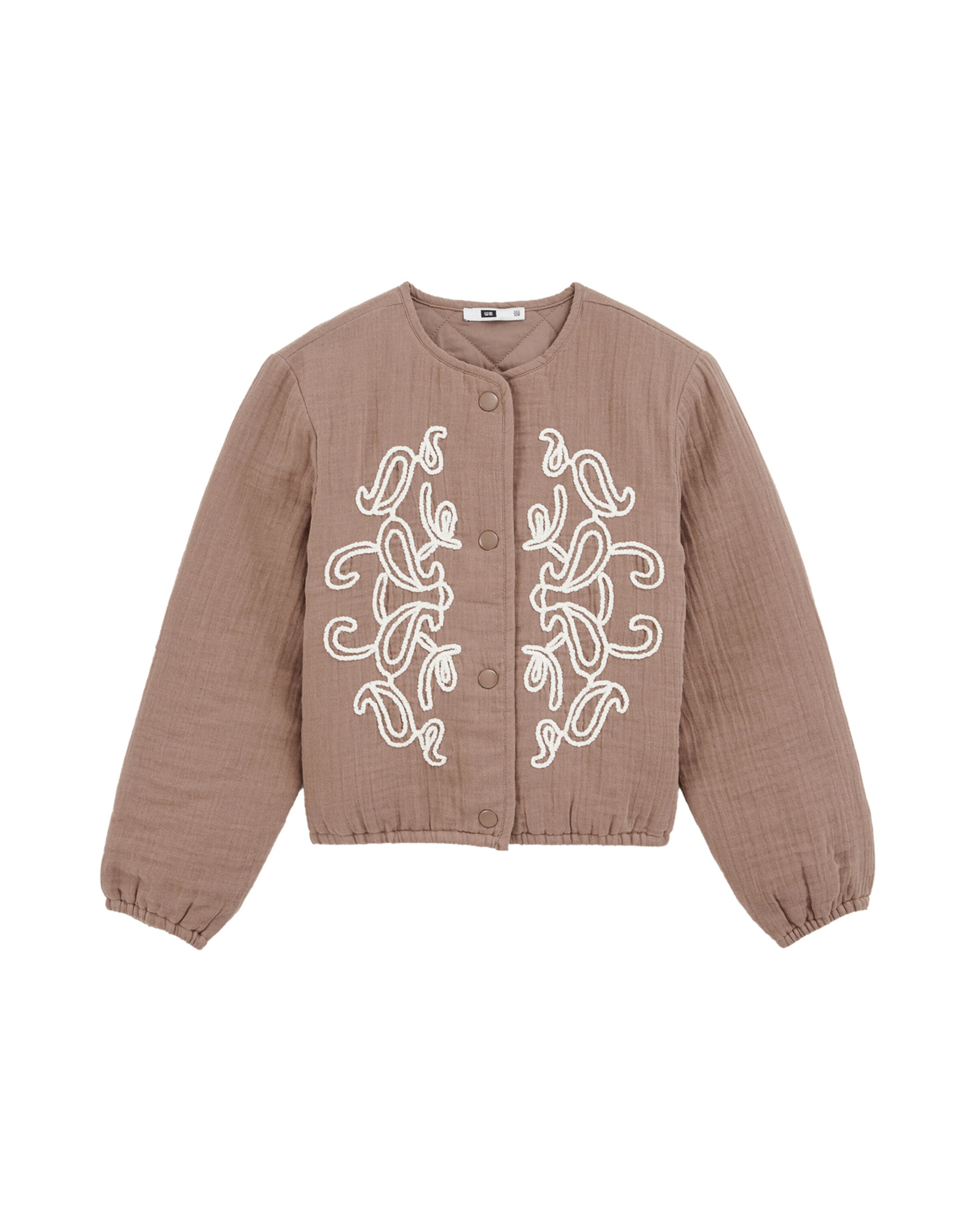 WE Fashion Jacke in Braun: Vorderseite