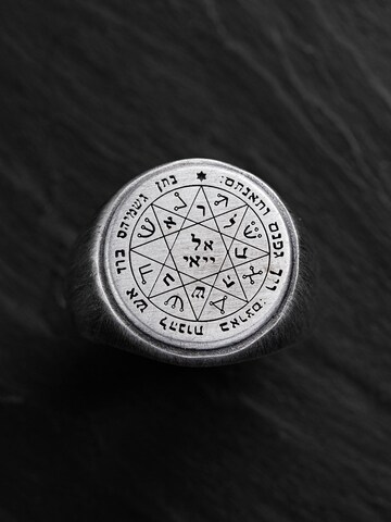 REYTEL Ring 'SEAL OF SOLOMON'‌‌‌‌‌‌ in Silber