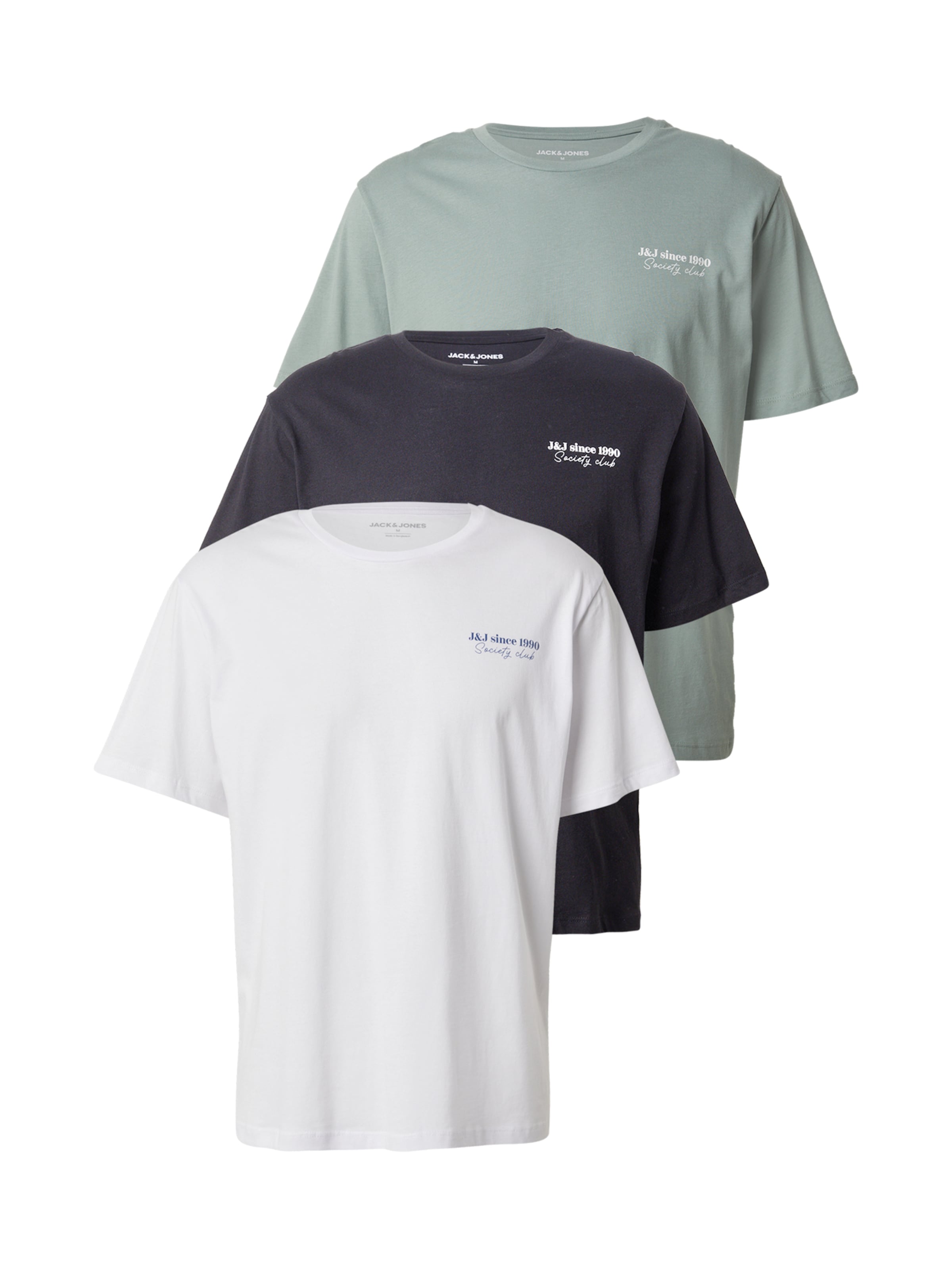 Maglietta 'JJNINETY' di JACK & JONES in verde: frontale