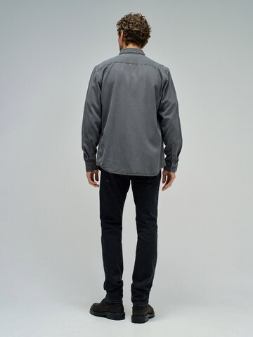 Coupe regular Chemise Salsa Jeans en gris