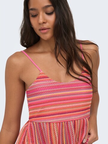 ONLY Вязаный топ 'ONLSANDY' в Ярко-розовый