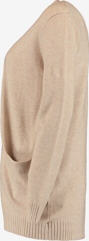 Hailys Knit Cardigan 'Stacy' in Beige