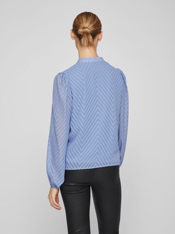 VILA Bluse in Blau