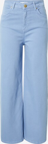 Coster Copenhagen Wide leg Τζιν 'Petra' σε μπλε: μπροστά