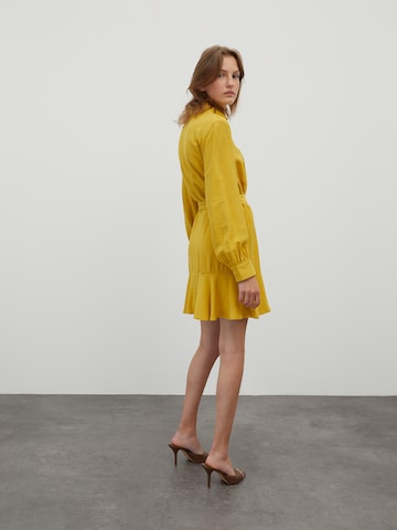EDITED Shirt Dress 'Hanka' in Yellow