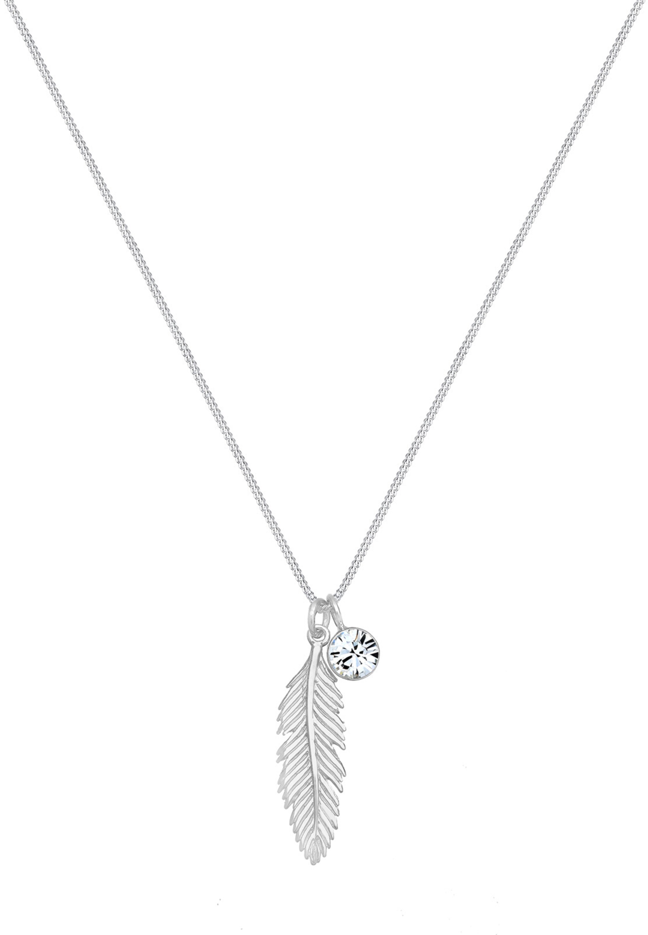 ELLI Řetízek 'Feder' – stříbrná