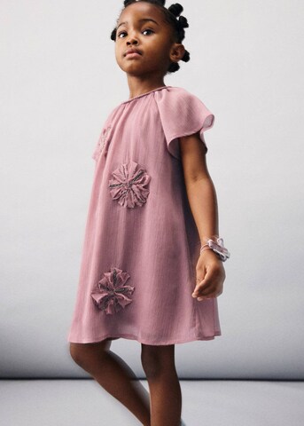 MANGO KIDS Kleid in Pink
