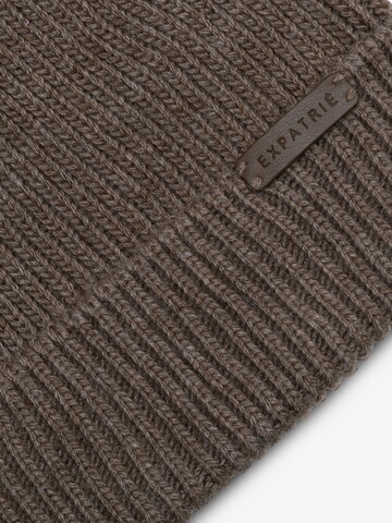 Expatrié Beanie 'Luna' in Brown