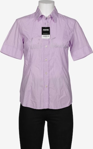 Luis Trenker Bluse M in Lila: Vorderseite
