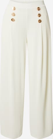 Guido Maria Kretschmer Women Wide leg Pants 'Hale' in White: front