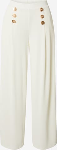 Guido Maria Kretschmer Women Wide leg Trousers 'Hale' in White: front