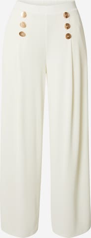 Guido Maria Kretschmer Women Wide Leg Hose 'Hale' in Weiß: predná strana