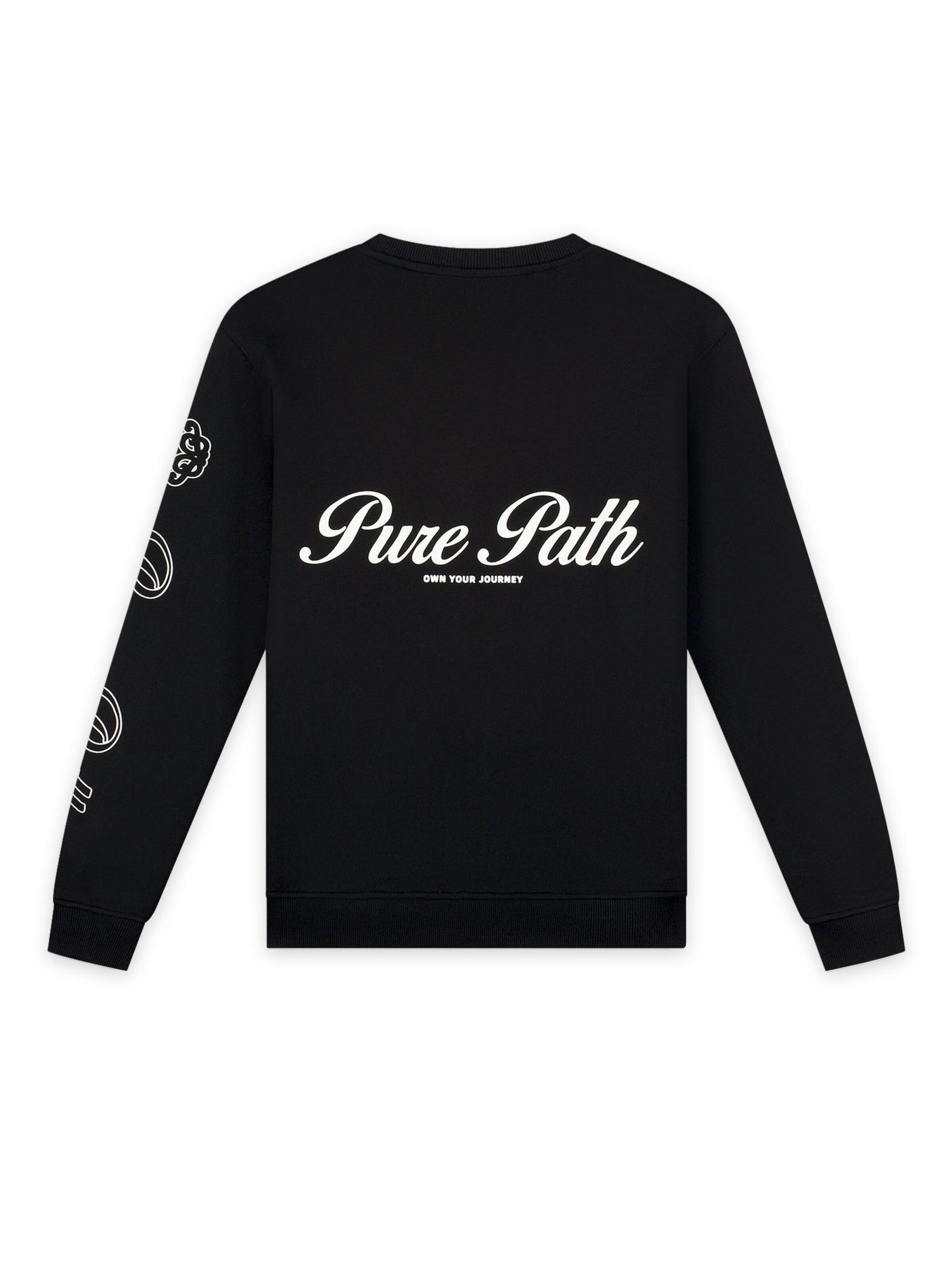Pure Path Sweatshirt in Black