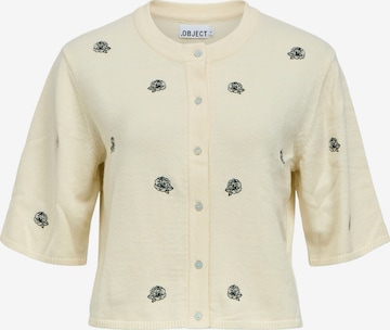 OBJECT Kardigan 'OBJTHESS' – béžová: přední strana