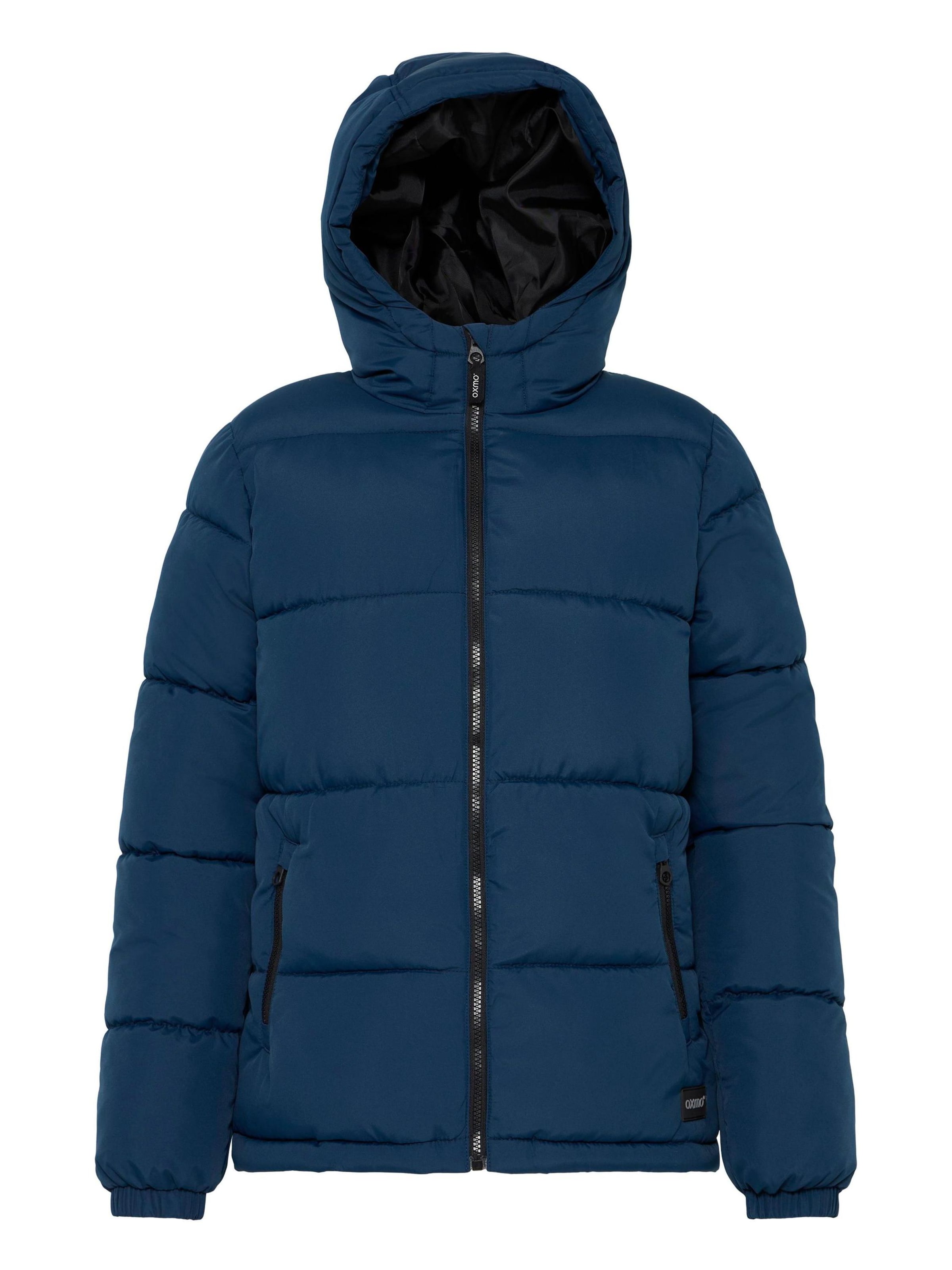 Oxmo Tussenjas ' OXMINNA ' in Blauw: voorkant