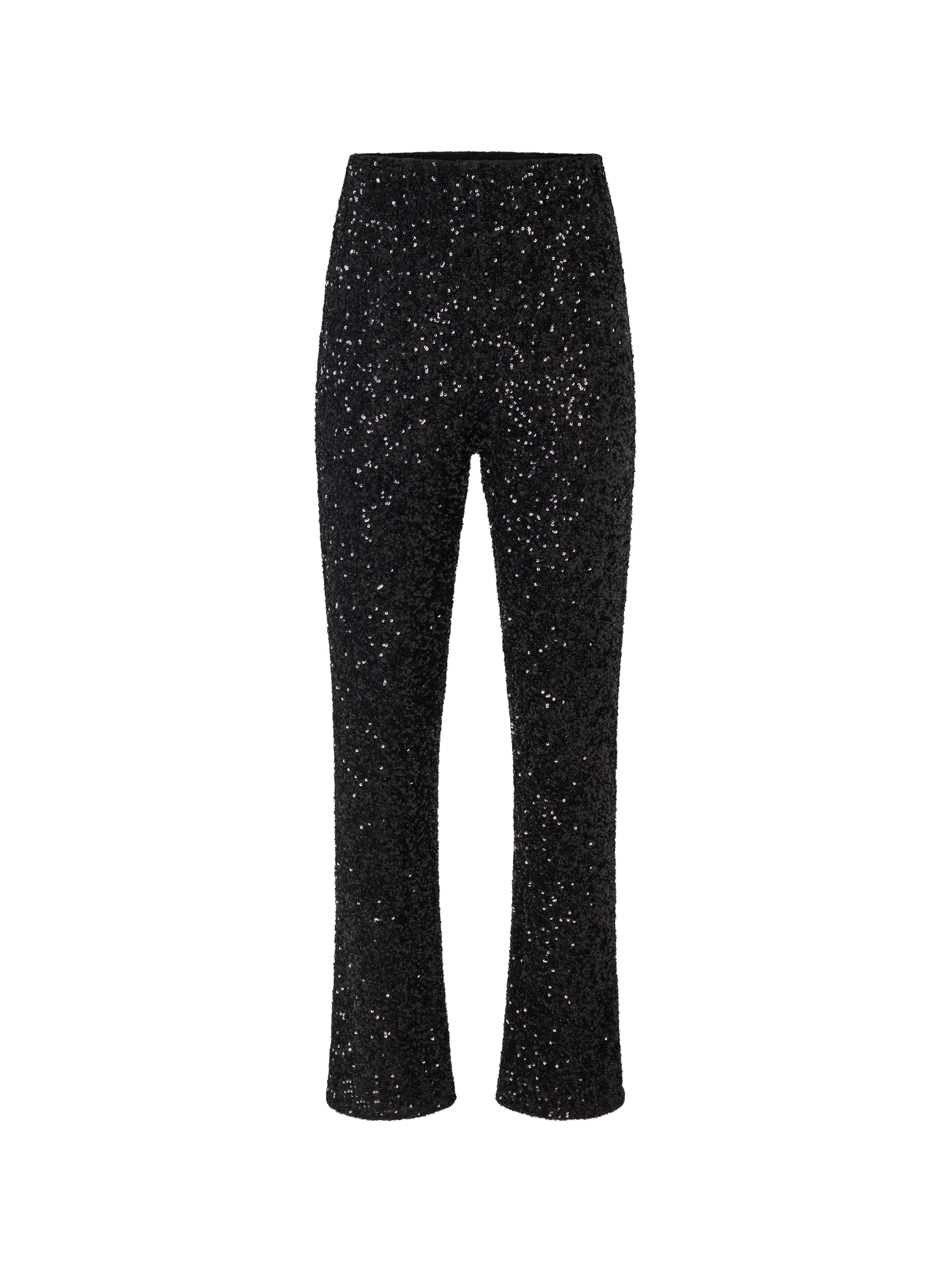 CASH-MERE.CH Regular Housut värissä musta: etupuoli