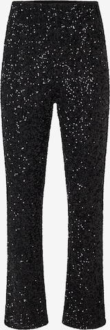 CASH-MERE.CH Regular Housut värissä musta: etupuoli