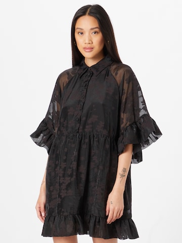 Hofmann Copenhagen Blouse 'Elaina' in Black: front