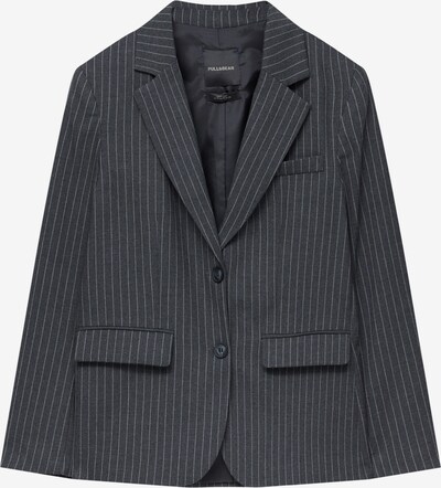 Pull&Bear Blazer in Dark grey / White, Item view