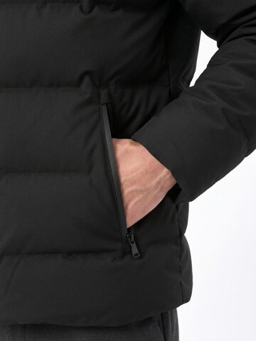 ALLTHEMEN Winter Jacket 'Wärmekammer' in Black