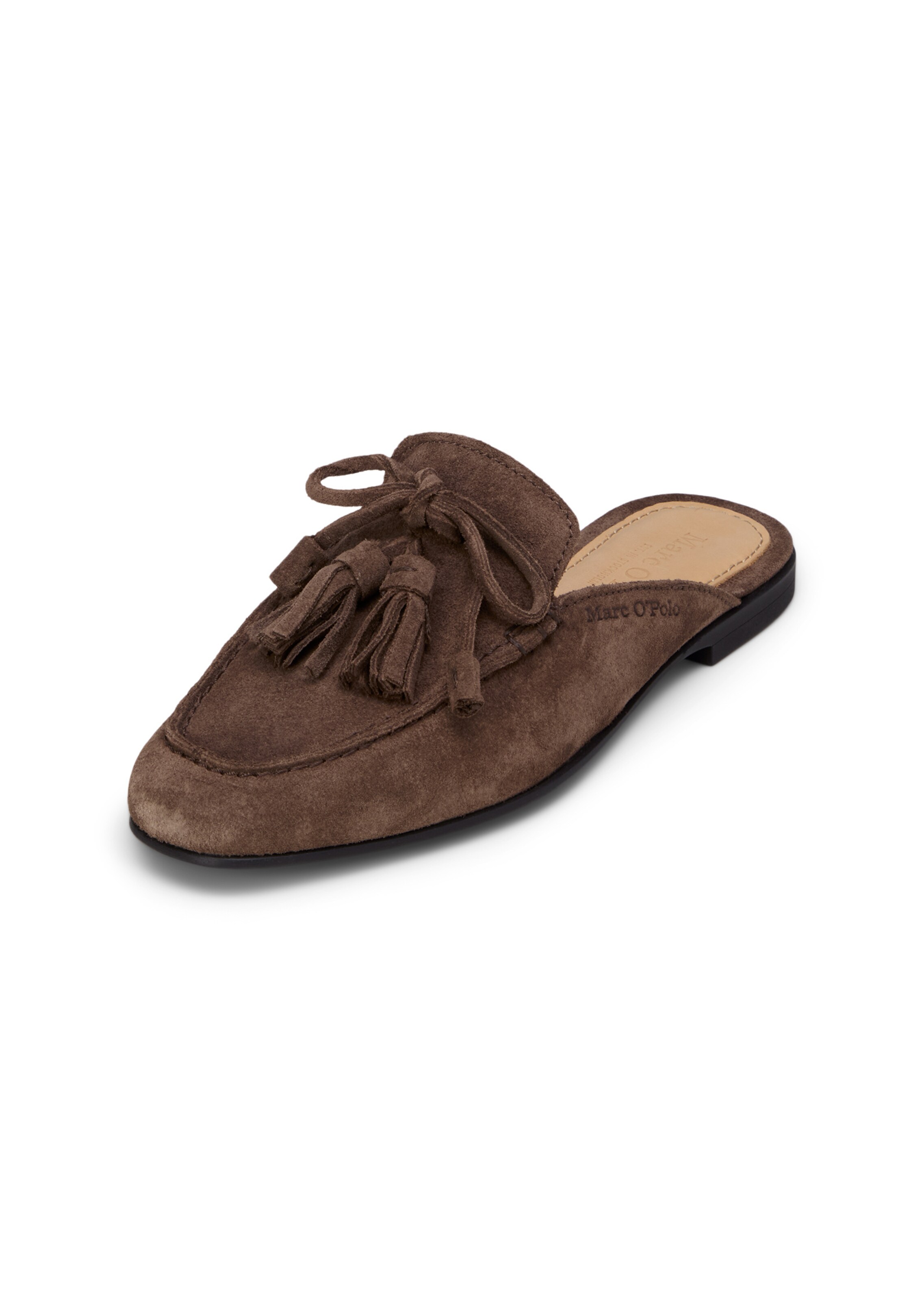Marc O'Polo Mule 'Safina' in Brown: front