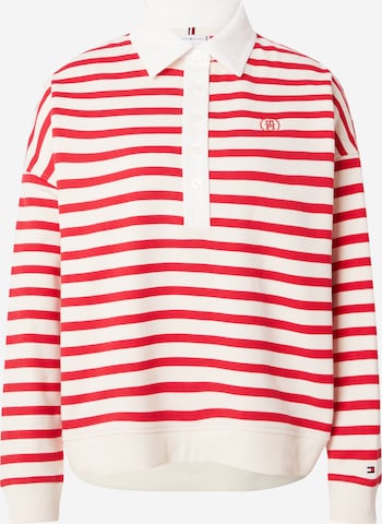 TOMMY HILFIGER Sweatshirt i rød: forside