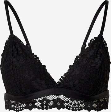 ABOUT YOU Triangle Bra 'Fatou' in Black: front