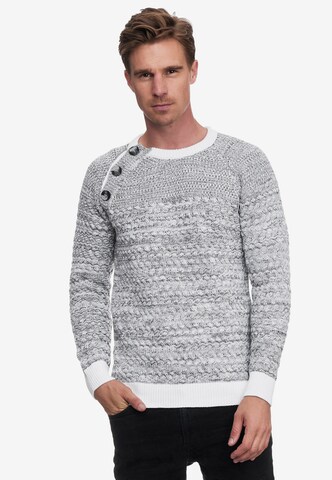 Rusty Neal Sweater in Grey: front