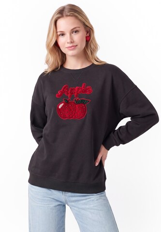 MYMO - Sweatshirt em preto: frente