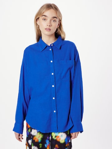 Lindex Blouse 'Alexa' in Blue: front