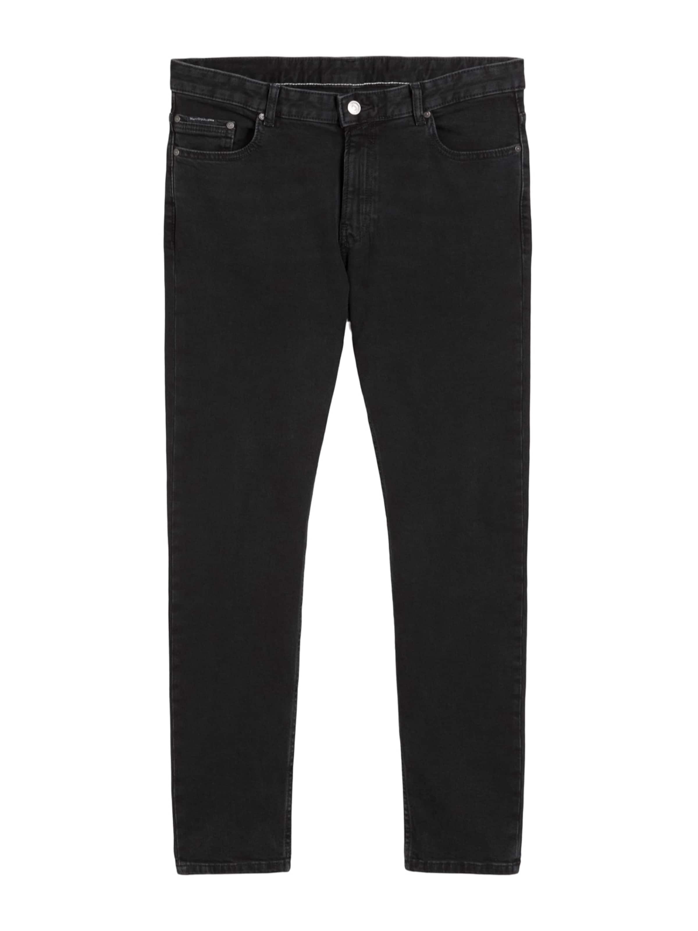 Marc O'Polo DENIM Slimfit Jeans i svart: framsida