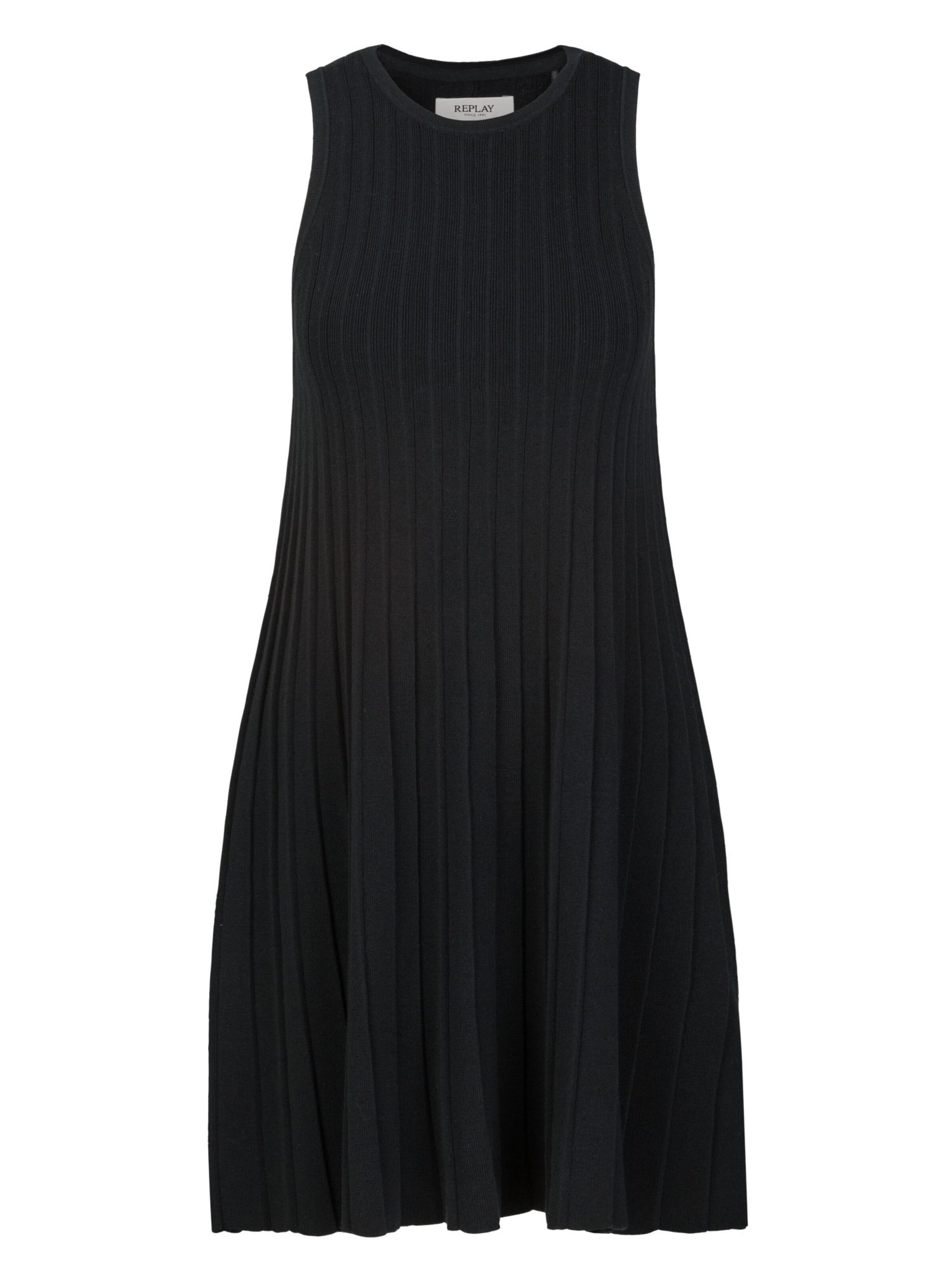 REPLAY Zomerjurk in de kleur Zwart, Productweergave