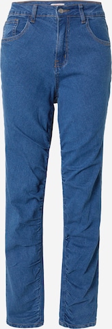 Misspap Regular Jeans in Blauw: voorkant