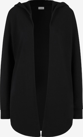 bonprix Sweatjacke in Schwarz: Vorderseite