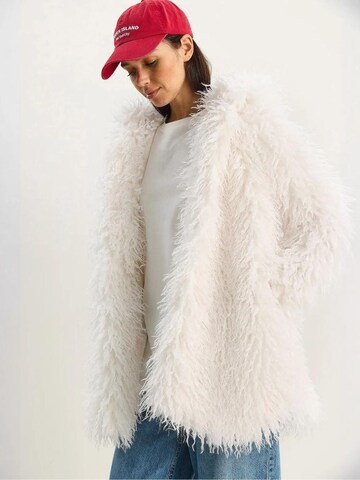 Bianco Lucci Wintermantel in Wit