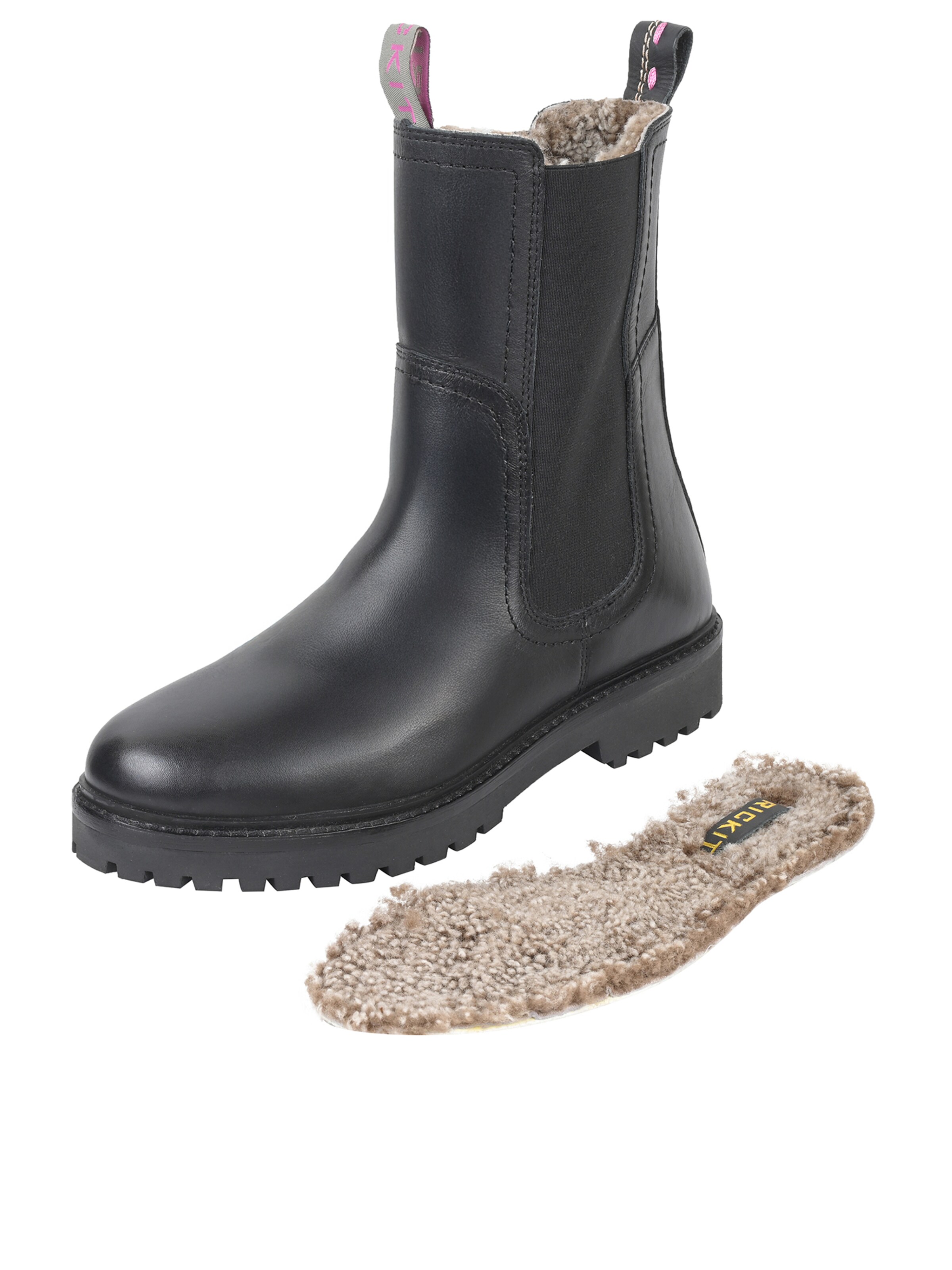 Crickit Chelsea boots ' SALTO ' in Black