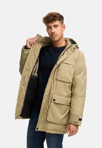Manteau d’hiver 'INTardil' INDICODE JEANS en vert