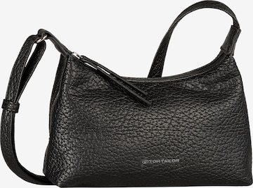 TOM TAILORTorba preko ramena 'Evelina' - crna boja: prednji dio